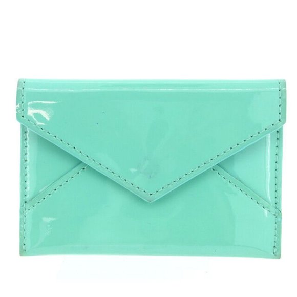 Tiffany & Co Card Case Blue Woman Authentic Used - Picture 1 of 4